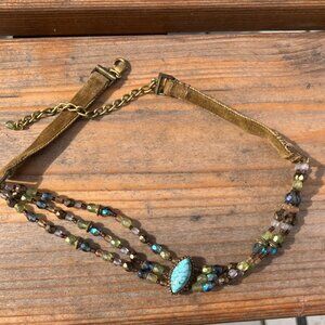 ✨ Stunning Boho Multi-Strand Choker - Earthy & Artisan ✨